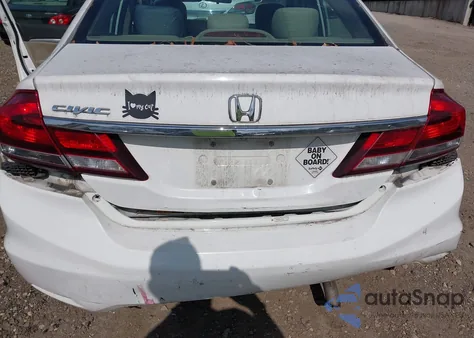 2013 Honda Civic Ex из США, поврежденный, VIN 2HGFB2F87DH542275